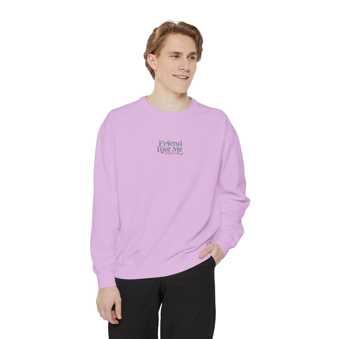 Embroidered Sweatshirt - Comfort Colors