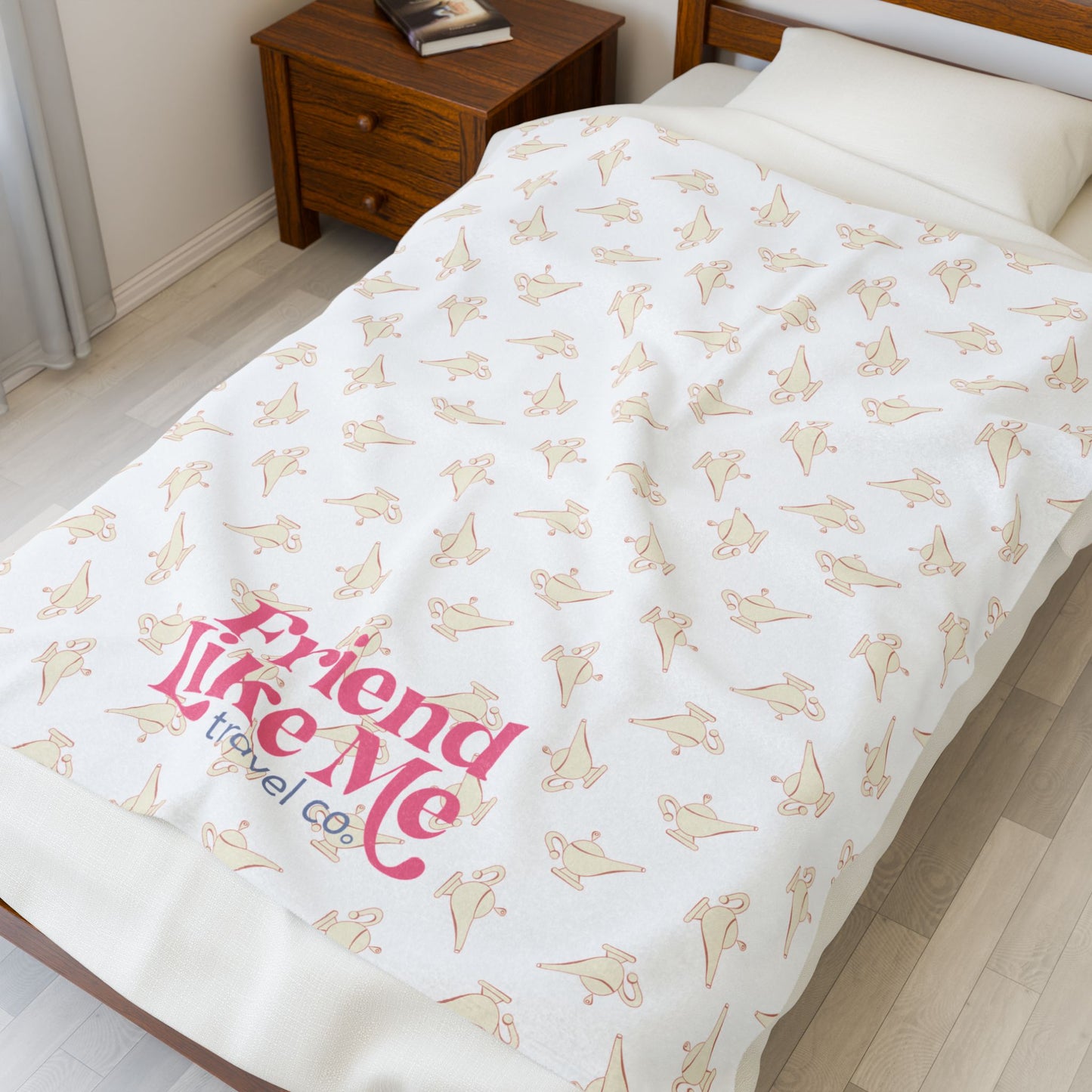 Cozy Velveteen Plush Blanket