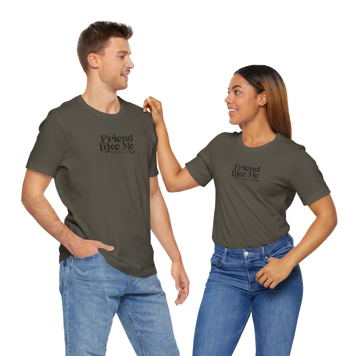 Friend Like Me Unisex Jersey Tee - Bella+Canvas