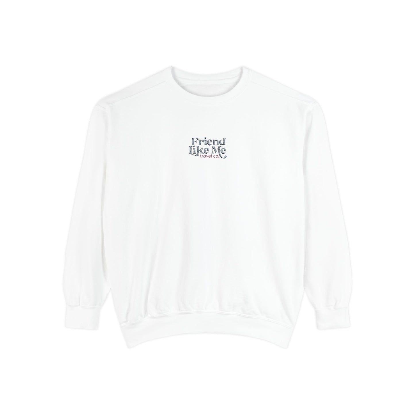 Embroidered Sweatshirt - Comfort Colors