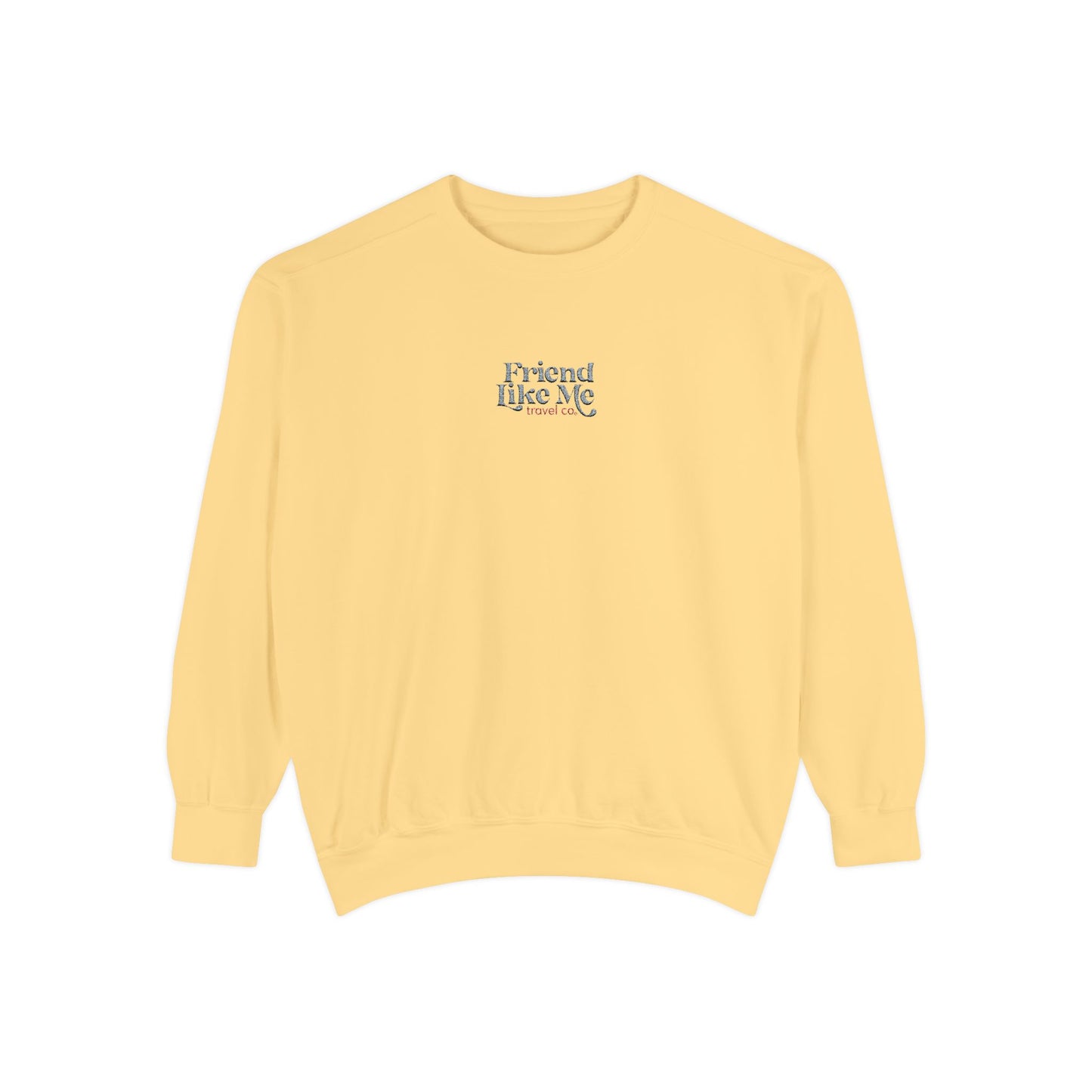 Embroidered Sweatshirt - Comfort Colors