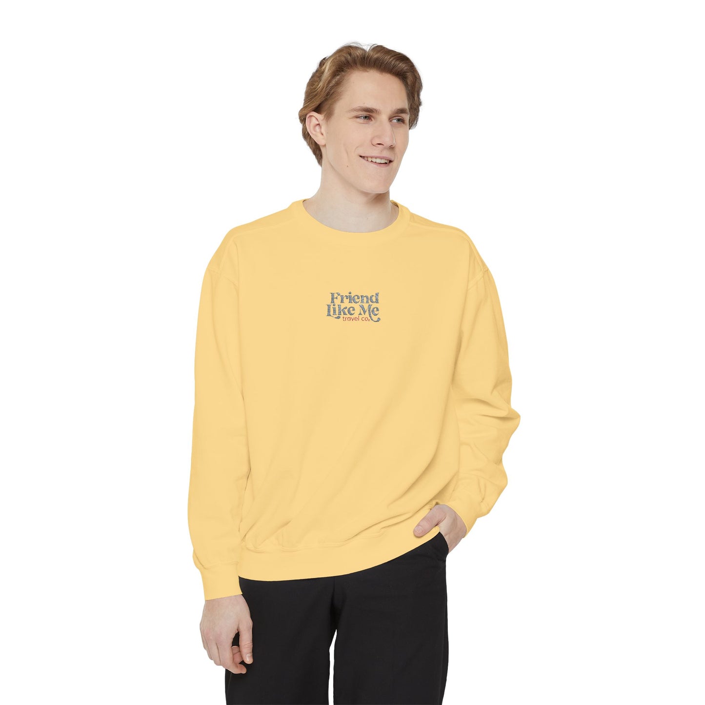 Embroidered Sweatshirt - Comfort Colors